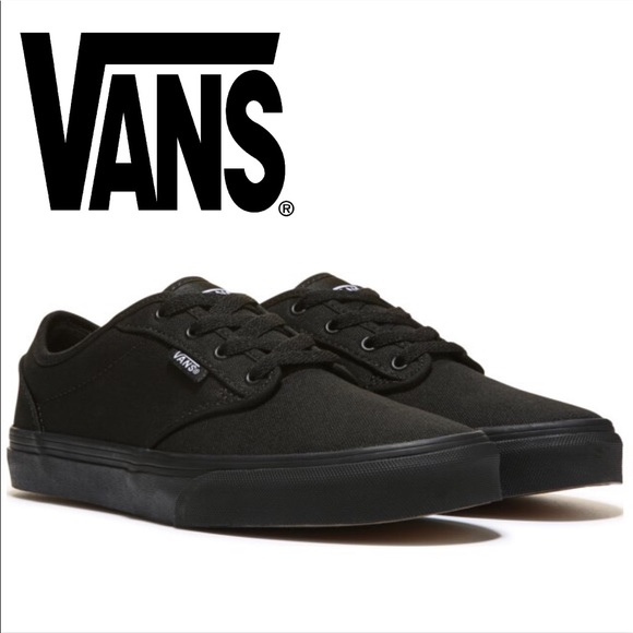 vans atwood canvas black